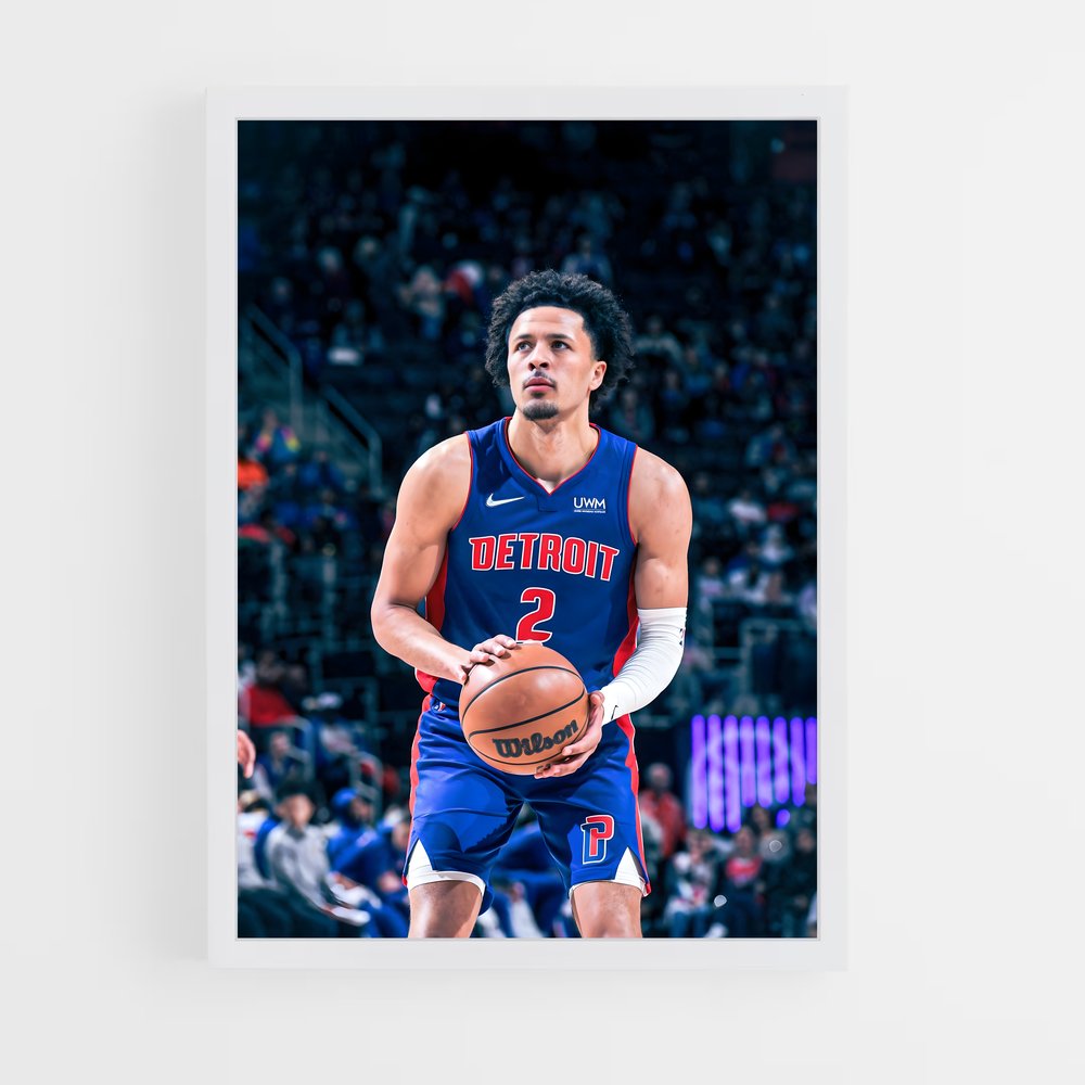 Poster Cade cunningham – affiche Basketball (vue 3)